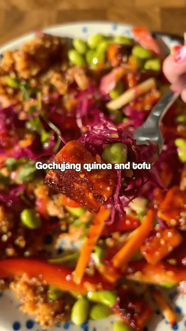 High Protein Gochujang Bowl