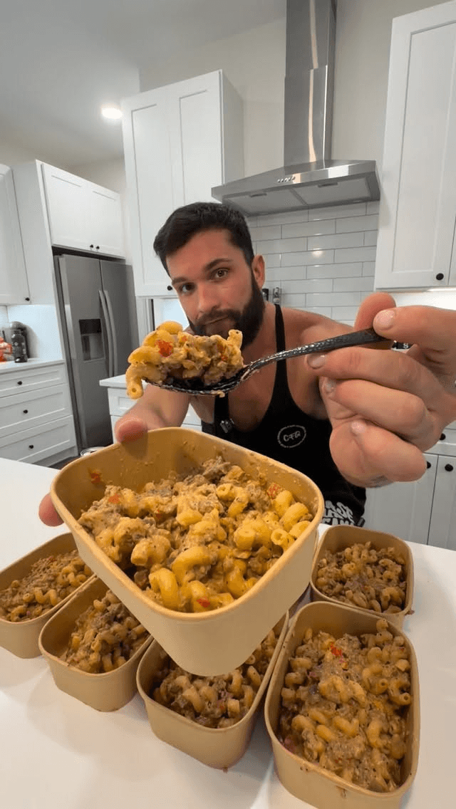 Rotelle Dip Pasta Meal Prep