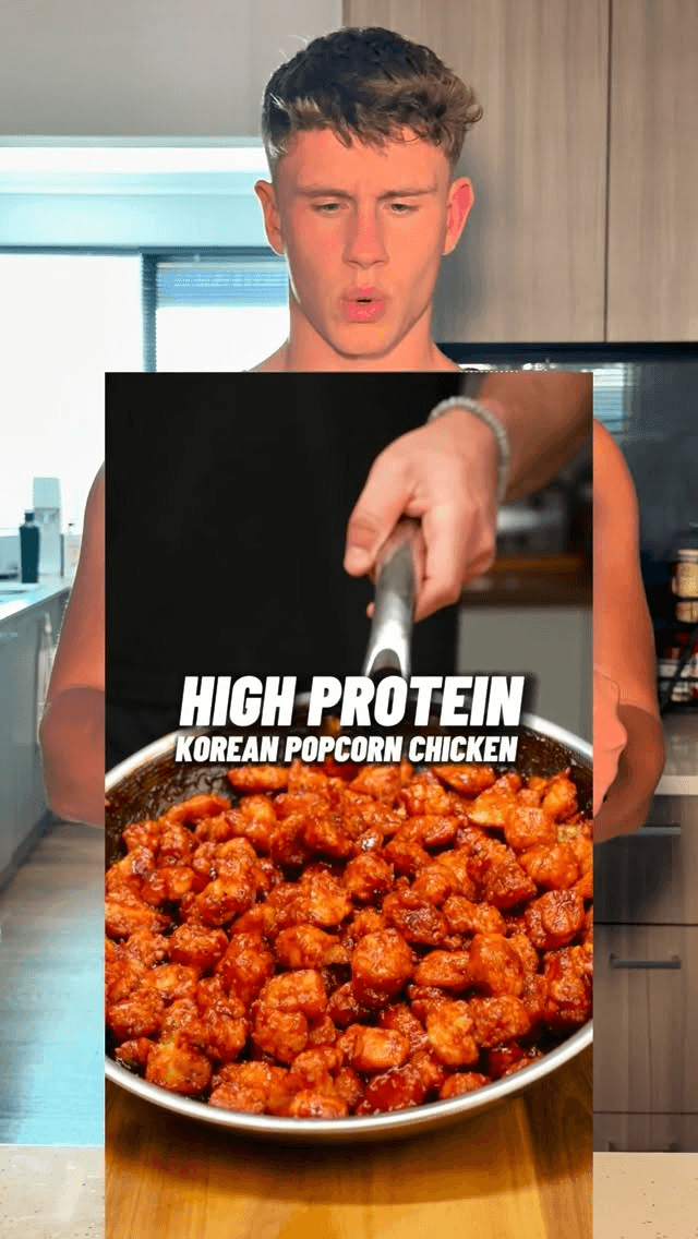 High Protein Korean Popcorn Chicken