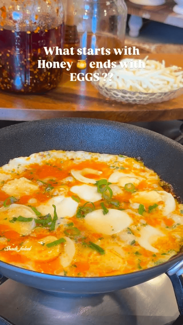 Spicy Honey Chili Oil Eggs