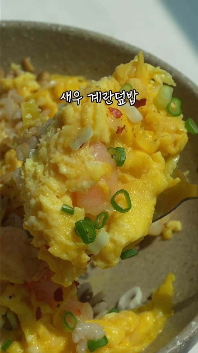 Shrimp and Egg Rice Bowl