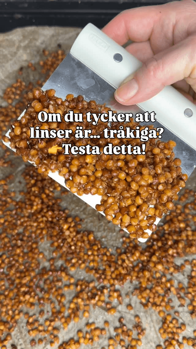 Crispy Roasted Lentils