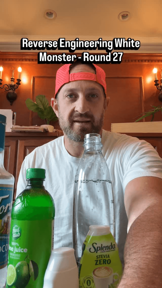 Reverse Engineering White Monster Drink