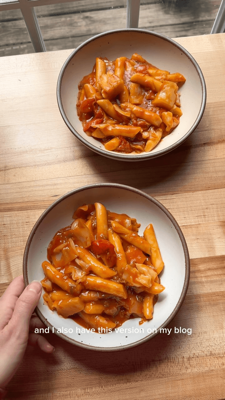 Summer Tomato Tteokbokki