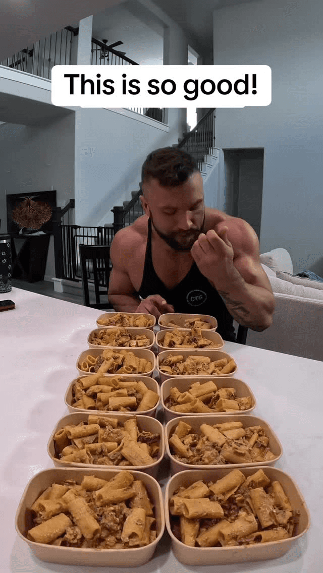 High-Protein Chicken and Pepper Pasta
