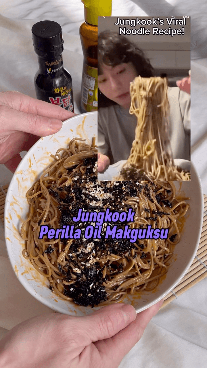 Jungkook's Viral Perilla Oil Makguksu
