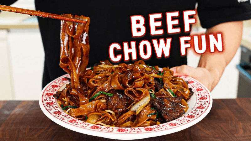 This 15 Minute Beef Chow Fun Will Change Your LIFE!
