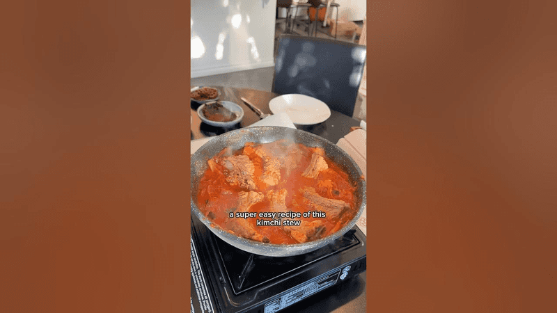 Super Easy Kimchi Stew Recipe