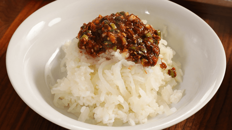 Healthy Steamed Radish Rice (Mu-bap)