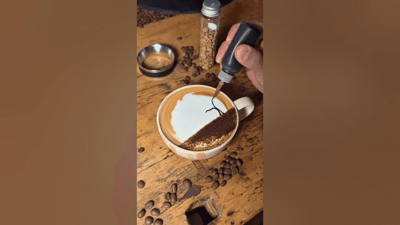 This Latte blow minds🤯