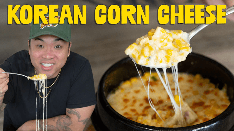 How to Make: The CHEESIEST Korean Corn Cheese in Less Than 15 Minutes!