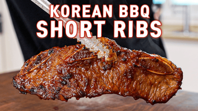 This is the King Of Korean BBQ l LA Galbi (Korean BBQ Beef Short Ribs)