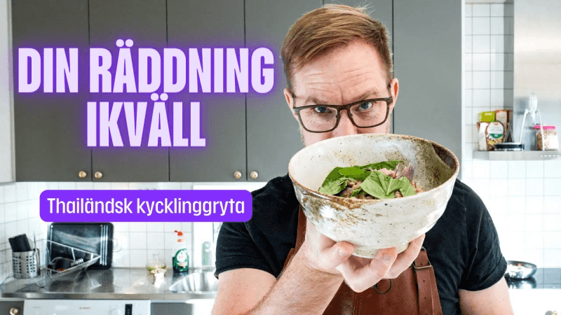 Let me save your Monday (Thai Chicken Mince Stew)