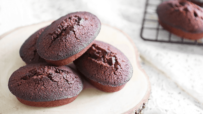 Rich and Moist Chocolate Financier