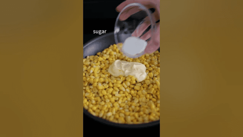 10-min. Easy Creamy Korean Corn Cheese