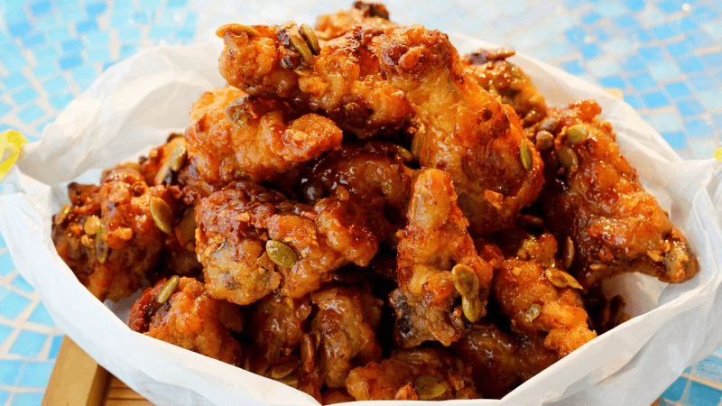 Korean Honey Butter Fried Chicken