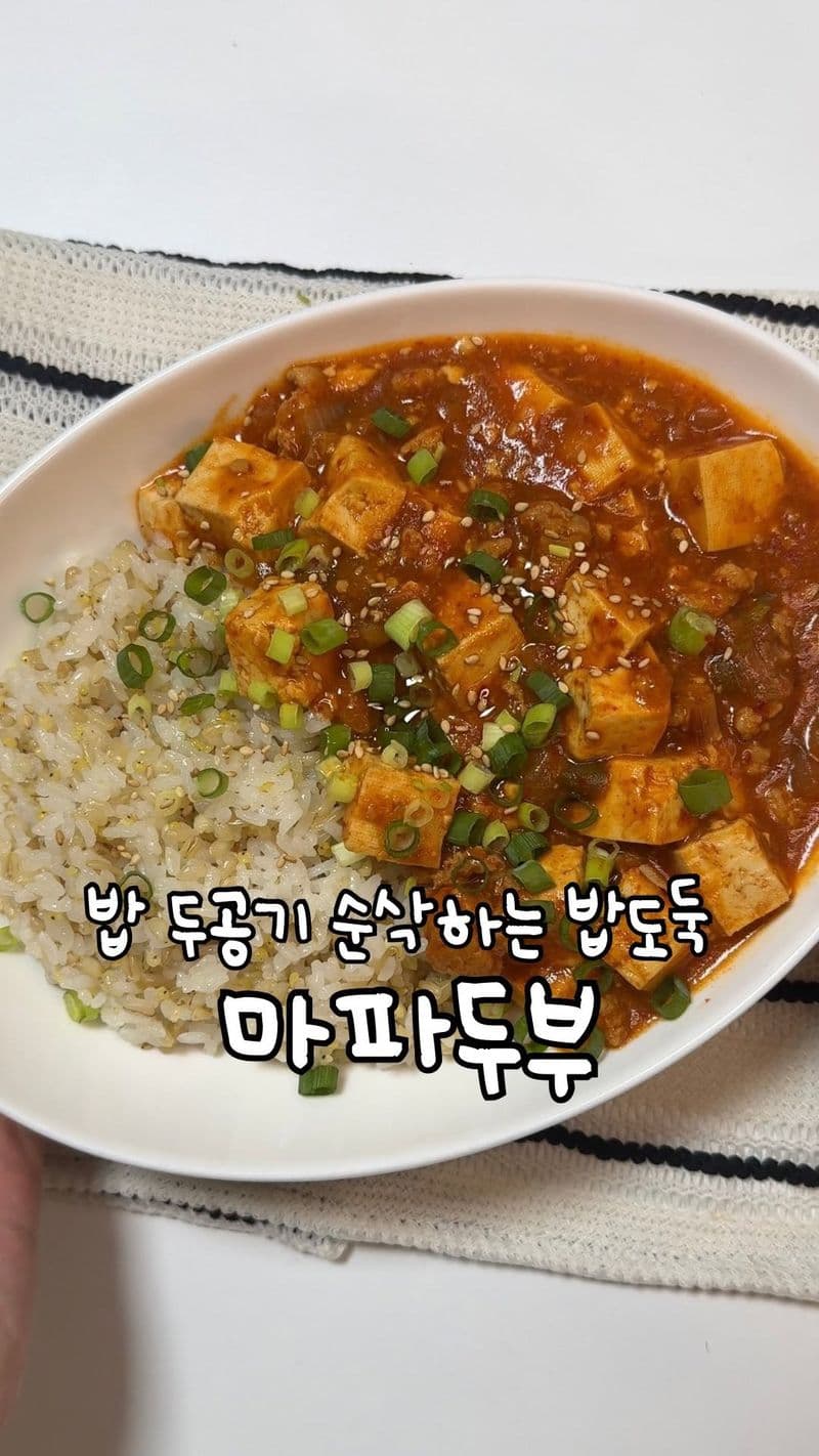 두반장 없이 만드는 초간단 마파두부 thumbnail
