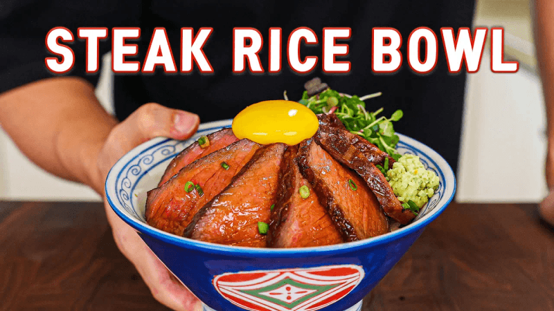 Steak Rice Bowl Thumbnail
