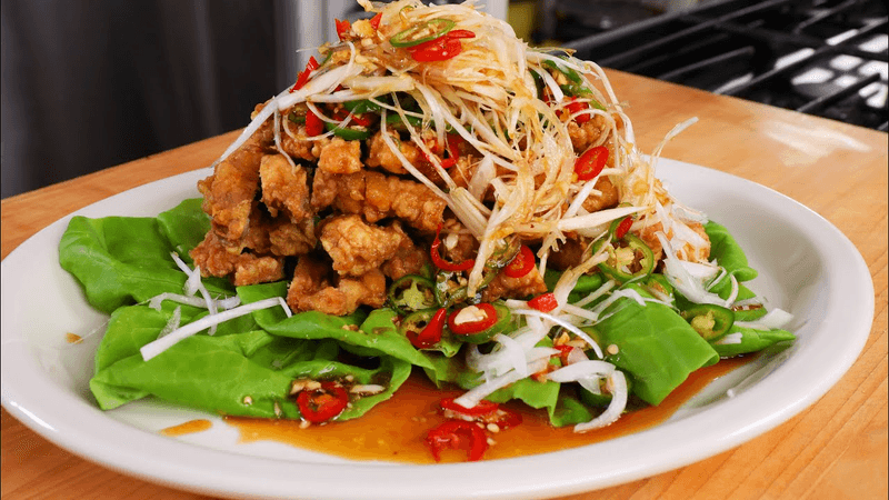 Pepper Fried Chicken (Yuringi: 유린기) Thumbnail