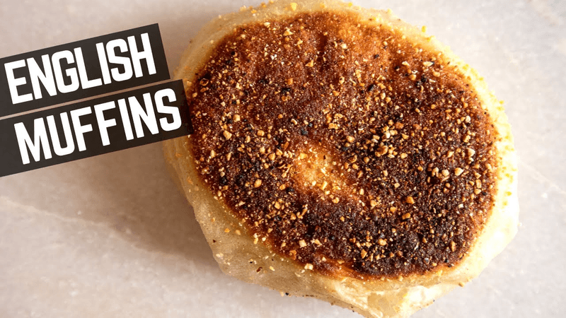 SOURDOUGH ENGLISH MUFFIN RECIPE | Super Fluffy! Thumbnail