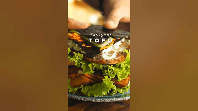Teriyaki Tofu Folded Kimbap Thumbnail