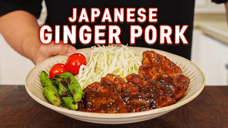 Japanese Ginger Pork (Shogayaki) Thumbnail