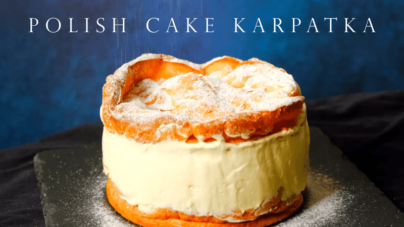 Cream-Filled Delight! Polish Cream Puff Cake - A Must-Eat for Christmas Thumbnail