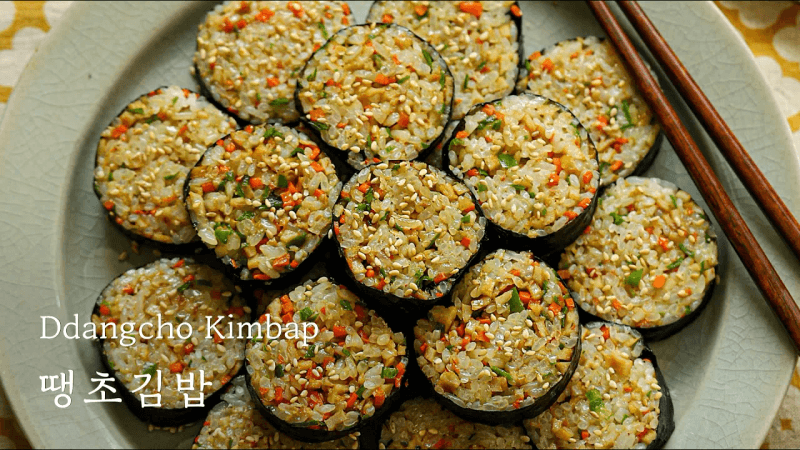 Ddangcho Kimbap (Spicy Chili Kimbap) Thumbnail